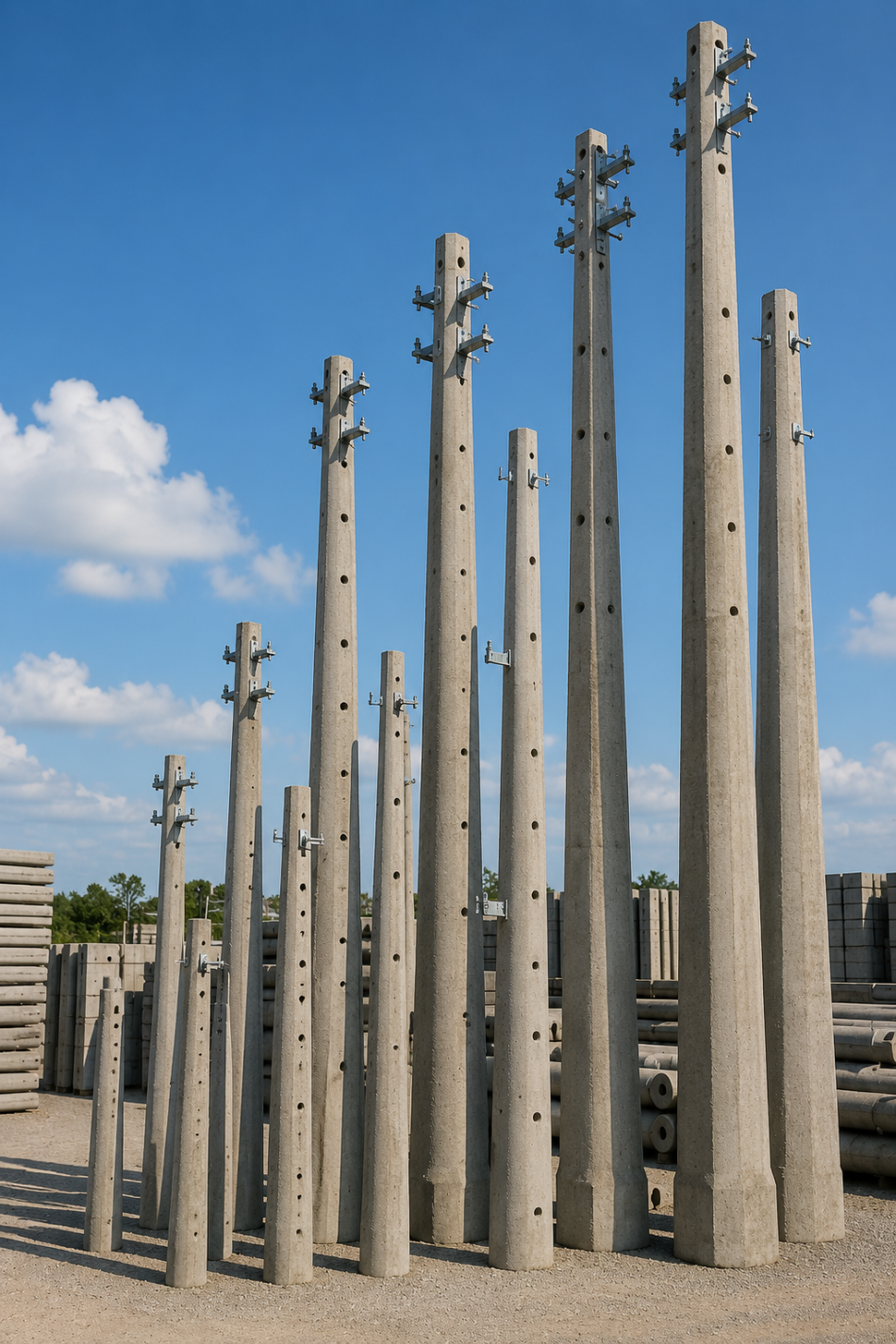 Postes variados